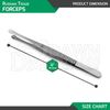 Russian Tissue Forceps 6" Round Serrated Tips Surgical Veterinary Inst German Gr