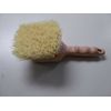 8 - 1/2" Pot / TIre Scrub Brush, Yellow Poly Fiber,  Poly handle Multi Purpose