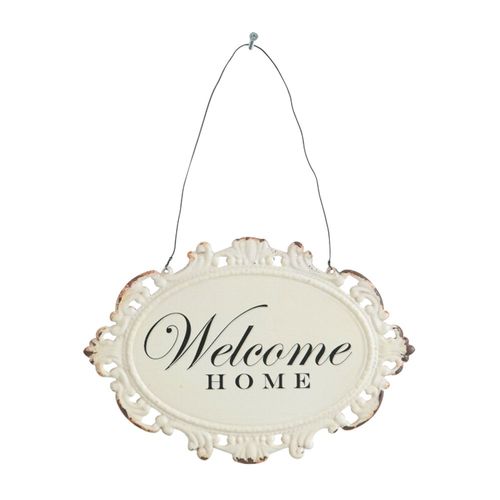 COVENT GARDEN Welcome Steel Sign NO-08