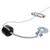 Extreme Max 5600.3106 Hawse, Rubber Bumper, and 5/16" Hook Kit