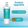 AQUA CREST 3US-AF01 Under Sink Water Filter, NSF 42 Certified Replacement, (3)