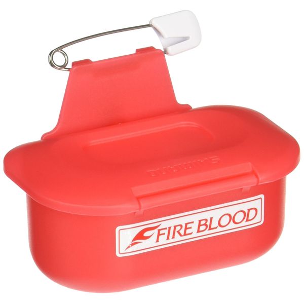 Shimano CS-034N Fire Red Bait Container Portable Sachier Container