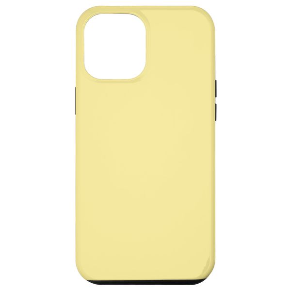 iPhone 14 Plus Case yellow pastel yellow Case