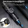1900Lumens Tactical Flashlight with Green Laser, Pressure Remote Switch Included