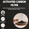 HEPA Carbon Pre Filter Set for Rabbit Air BioGS Models SPA-421A SPA-582A, 1 Set