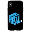 Blue Be Real Blue Color Graphic Case for iPhone X/XS