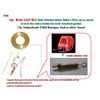 1pc Brass Lock Nut  Shampoo Solution Tank brass Valve pull up open carpet clean