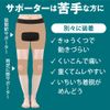 Alphax Hip Joint Knee Supporter Doctor Support Spats Pita Skin Mint Gray M-L Made in Japan