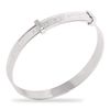 Ornami Teddy Sterling Silver Expander Bangle for Babies