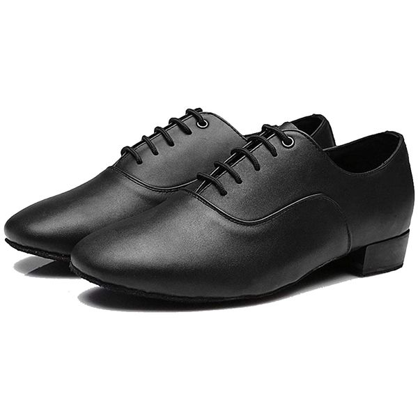 Sansha Dance Shoes, Men's, Ballroom Dance Shoes, Men's, Enamel, Matte, Glossy, Modern, Latin, Classic, Luxury, Black, matte-black