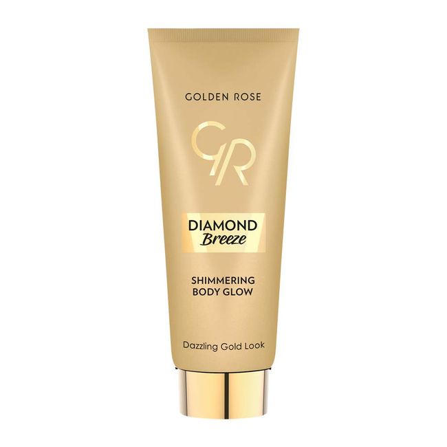 Golden Rose Diamond Bre. Shimmering Body Glow Dazzle Gold 1 Paket