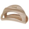France Luxe Large Cutout Curve Jaw - Matte Sable