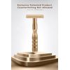 Shaving Set Safety Razor Brush & Stand Man Gift 3PC Kit