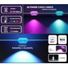 150FT Permanent Outdoor Eaves 108 LED Lights Smart RGB Bluetooth APP Control Kit