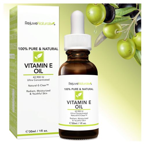 Rejuve Natural Vitamin E Oil for Adults 42900IU 1 fl oz 30ml