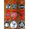 Handmade wood slice ornaments & keepsakes.Farmhouse Rustic. Perfect for gifting!