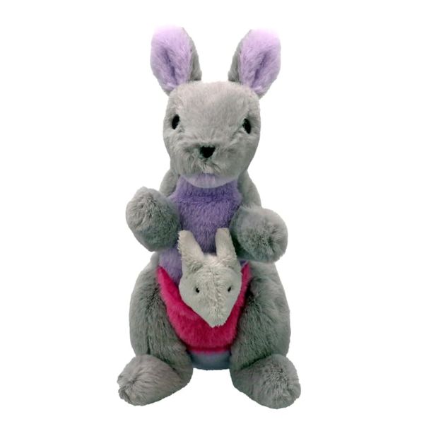 Ty Beanie Babies KAYLA the Kangaroo with Pouch - 6"