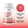 Blood Sugar Reset- Blood Support- 3 Bottles- 180 Capsules