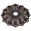 Hillman Antique Silver Rosette (1" Size)