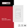 Aesthetic Dimming Switch-Pod, Multi-Way Option, Dimming, White
