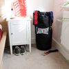Suck UK Laundry Bag Punching Bag Shaped Hamper, Black, Portable, Foldable, Handle, 15"