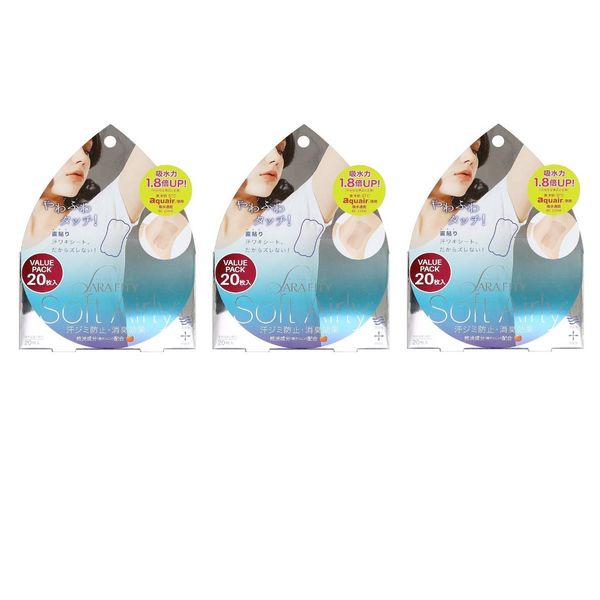 Cogit Sarafitty Soft Airy 20 Sheets x 3 Packs