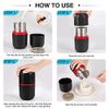 Electric Pill Crusher Grinder - Grind and Pulverize Small and Large Medication and Vitamin Tablets to Fine Powder - Electronic Pulverizer to Crush Multiple Pills - Use for Feeding Tube, Kids or Pets