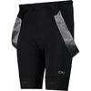 CMP Damen Bike Bib kurz, Nero, XXS