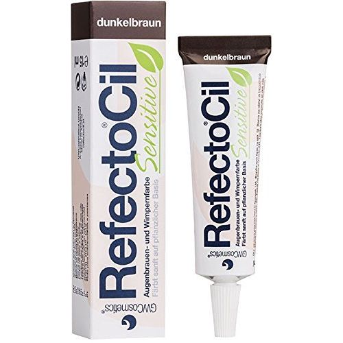 RefectoCil Sensitive Lash and Brow Tint 15 ml Dark Brown by Refectocil