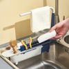 Telescopic Multifunction Extendable Sink Storage Sponge Adjustable Sponge Soap Holder Kitchen Accessories