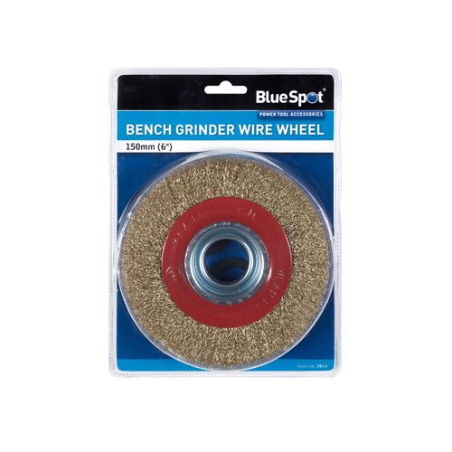 Blue Spot Tools 19214 150mm (6") Bench Grinder Wire Wheel