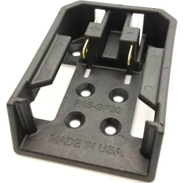Milwaukee M18 battery Adapter connector INJECTION MOLDED Stronger than 3D print