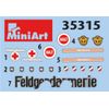 Miniart MIN35315 Plastic model kit, Various