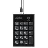 Perixx PERIPAD-202C Wired Type C Keypad - Pantograph Keys, Thin Type, Includes 2 USB Hubs, Tablet/PC Compatible, Black (Type-C Connection)
