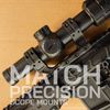 Triton 30mm Match Precision Rifle Scope Mounts - 6061-T6 Aluminum - Inline