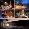Desk Lamp, Desk Light with 5 Level Brightness USB Charging Port, Dimmable Office