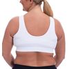 ENELL Women's Lite Full Coverage Sports Bra (101),8,White