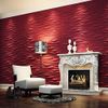 T&R Natural Bamboo 3D Wall Panel Decorative Wall Ceiling Tiles Cladding Wallpaper 6 m²
