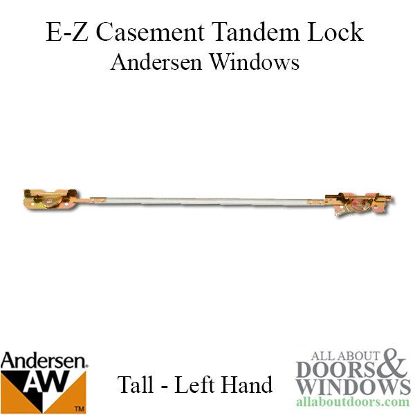 Andersen Tandem Casement Lock Replacement Lock Left Hand Fits Casement Windows