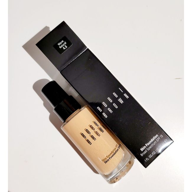 Bobbi Brown Skin Foundation #4.5 Warm Natural New