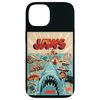 Jaws 50th Anniversary Poster Amity Sticker Collage 2-Sided Case for iPhone 14