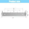 Primst Mailbox Mounting Board, Mailbox Mounting Bracket, Fits Mailboxes with a 8”Wide Floor (7.7)