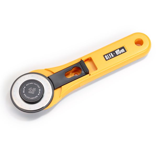 Prym Rotary Cutter Maxi, Polyester, Yellow, Ø 45 mm, 1 Stück