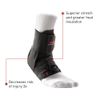McDavid Ankle Brace with Straps, Maximum Support, Comfortable Compression & Breathable Design