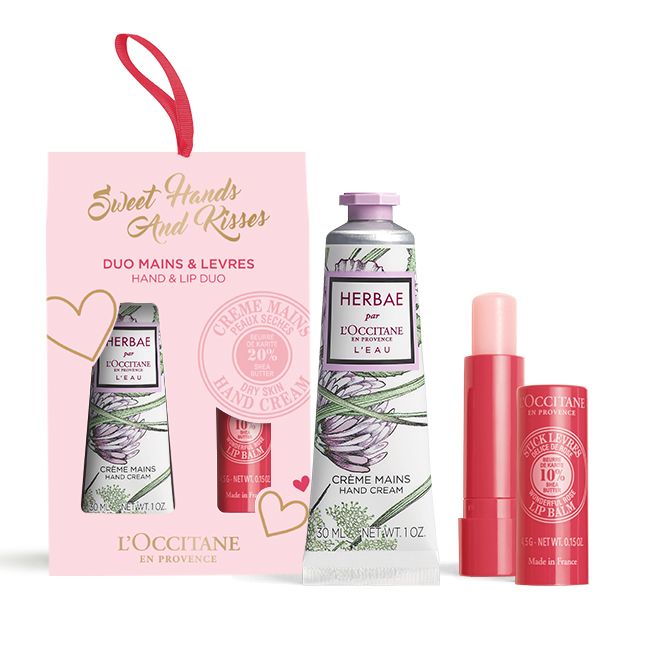 [Gift] Limited Rose Lip Balm &amp; Hervé Law Hand Duo