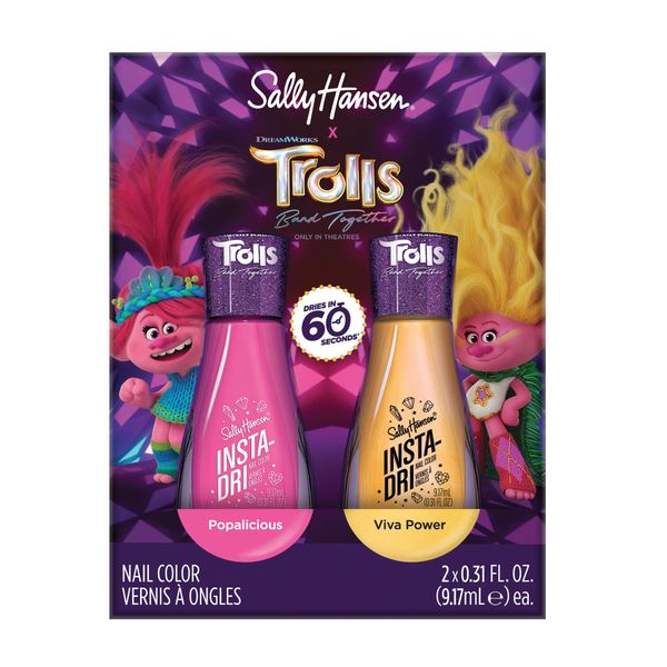 Sally Hansen Insta-Dri x Trolls Nail Polish Collection - Duo Pack
