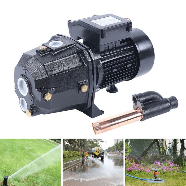 1Hp Shallow Well Jet Pump Homes Supply Water Well Jet Pump w/Pressure Switch US