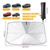 Front Window Cover Visor UV Umbrella Foldable Car Sun Shade Windshield Sunshade