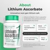 Brain Supplements for Memory and Focus – Memory Vitamins with Lithium Ascorbate 1mg & Vitamin C – Cognitive Support – Alternative to Lithium Orotate – 60 Tablets