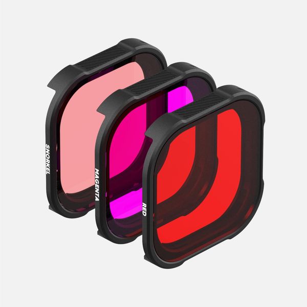 PolarPro 3 Pack Dive Filter for GoPro Hero9 Protective Housing